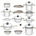 Набор посуды Гранд-Z для приготовления еды из нержавеющей стали от Zepter
