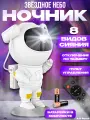 Ночник космонавт светильник проектор звездного неба