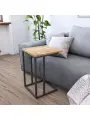 Журнальный столик КМК Loft, приставной, ЛДСП, металлический каркас, 58 см x 35 см x 40 см