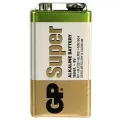 Батарейка GP Super Alkaline 9V Крона, в упаковке: 1 шт.