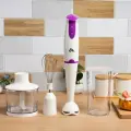 Luazon Home Блендер Luazon LBR-01, погружной, 500 Вт, 0.5/0.6 л, 2 скорости, фиолетовый
