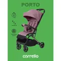 Прогулочная коляска CARRELLO Porto, текстиль/эко-кожа, 7,1 кг
