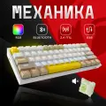 Redragon игровая клавиатура механическая беспроводная Fizz PRO RU Радужная тихая, MAPLE SWITCH