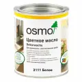 Масло цветное для дерева Osmo Dekorwachs Transparent для внутренних работ 3111 Белое 0,750