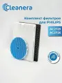 HEPA фильтр для очистителя воздуха + угольный + увлажняющий для Philips AC1213, AC1214, AC1215, AC1217, AC2729, комплект FY1410 + FY1413 + FY2425