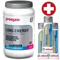 SPONSER LONG ENERGY 10% + 3 x LIQUID ENERGY PLUS 70 г 1200 г, Ягодный