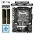 Комплект материнская плата Envinda X99 + Xeon 2666V3 + 32GB DDR3 ECC 2x16GB Black