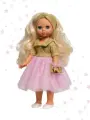 Кукла Весна Эля Праздничная, в пышном платье и повязкой на голове, 30см