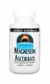 Витамин С, Магния аскорбат, 1000 мг, 120 таблеток, Source naturals