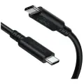 Кабель Choetech USB C 4.0 PD 100 Вт, 8К, 40 Гбит/с, 0.8 м (XCC-1028) XCC-1028-BK, черный