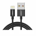 Кабель UGREEN US155 USB-A to Lightning, MFI certified, 2,4A 1 м, цвет черный (80822)
