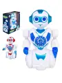 Робот игрушка для мальчика 25,5 см, свет и звук, русское озвучивание, сказки и песни