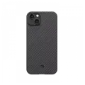 Чехол Pitaka MagEZ Case 3 для iPhone 14 Plus (6.7), черно-серый, кевлар (арамид)