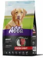 Aвва Fresh meat Корм сухой на основе свежего мяса для взрослых собак всех пород, с ягненком и рисом, 3 кг