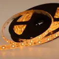 Лента светодиодная 12В SMD2835 желтый, 5м, IP65 LAMPER