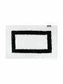 Коврик для ванной Fixsen Presto 50x80 см цвет бело-черный