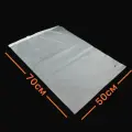 Пакеты слайдеры матовые с Zip lock бегунком 50х70 см. для хранения вещей, 50 мкм. Комплект 100 штук.
