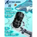 Беспроводная игровая мышь Attack Shark R3, 8K, Bluetooth + 2.4Ghz USB, PAW3395, Черный