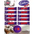 Шоколадный батончик Cadbury Виспа Wispa, 10 шт. по 36 гр.