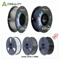 Creality PETG, 1KG, Transparent, Transparent blue+ SUNLU PETG, 1KG, White, Gray, Black. 3D printer plastic filaments