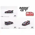 Машинка MINI GT 1/64 Hyundai i20 N Rally1 Hybrid #11 2023 Rally Monte Carlo Blister Packaging Diecast Scale Model Car