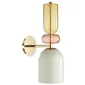 Бра Lumion GILLIAN 4589/1WA, E27, 40 Вт, металл, стекло, золотой