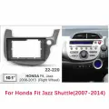 Установочная рамка для магнитолы 10.1 для Honda Jazz 2 GG Fit GE GP GE 2007-2014 (Для правого руля)