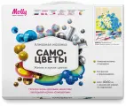 Алмазная мозаика Molly Самоцветы Полевой букет, с нанесенной рамкой, KM0615, 40 х 50 см