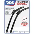 575 575 мм. Крепление Bayonet Arm . Комплект бескаркасных щеток стеклоочистителя RD5 дворники на SAAB 9-5; Сааб 9-5; SAAB 9-5 Kombi; Сааб 9-5 Комби