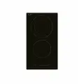 Варочная панель электрическая Lex EVH 321A BL, мощность 3200 Вт, 1 двухконтурная конфорка, таймер, черная