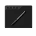 Графический планшет Gaomon S620 для рисования со стилусом, обработки фотографий, ретуши, цвет черный