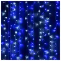 Гирлянда Занавес SHLights 2,5х1,5 метра 500 светодиодов, синий\белый OLDCL500-BW-E