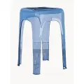 Табурет сверхпрочный, Пластиковый табурет для кухни дома, Голубой