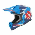 Мотошлем Кроссовый взрослый Acerbis LINEAR 22-06 Blue/Red 2, XL