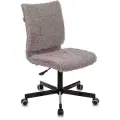 Кресло Бюрократ СН-330М, на колесиках, экомех, серый [сн-330м/букле-серый]