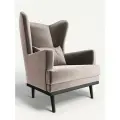 Кресло SAV Велюр Zara серо-бежевый light 04 90х75х96 см