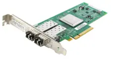 Контроллер Qlogic QLE2562-CK 8Gb 2-port FC HBA x8 PCIe LC ММ
