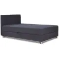 Диван тахта Классика 90х198 см, кровать, с матрасом, подъемный механизм, темно-серый