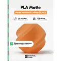 Пластик PLA Matte Bambu Lab, 1кг (На катушке), Matte Mandarin Orange (11300), оранжевый матовый