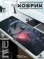 Большой игровой коврик для мыши и клавиатуры Геншин Импакт Арлекино 40x90см