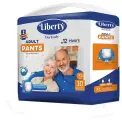 Подгузники трусики для взрослых XL Liberty Premium Pants объем талии 96-165 см 10 шт.