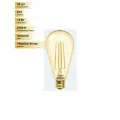 (20 шт.) Светодиодная лампочка General LOFT ST64S E27 13W 2700K 2K 64x140 филамент (нитевидная) золотая 655303 Золотой. Цоколь E27