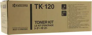 Тонер-картридж Kyocera TK-120 (1T02G60DE0), оригинал, 7200 стр, упаковка 25.21 x 9.68 x 9.12 см, черный