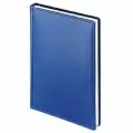 Ежедневник недатированный А5 Attache Velvet (136 листов) кожзам, синий, 12шт.