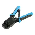 Кримпер тундра, для обжима клемм RJ-45 8P, RJ-12 6P, RJ-10 4P, вертикальный обжим