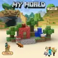 Магнитный Конструктор Майнкрафт набор детали фигурок Игрушка Minecraft My World , Комплект из магнитных блоков