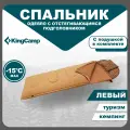 Спальный мешок туристический одеяло KingCamp KS2201 FOREST 400 -15C, левая молния