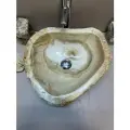 Раковина из природного камня оникс (42х38х15см) ONI-007