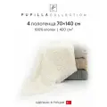 Набор полотенец для ванной 4 шт. Pupilla AKASYA, махра, 100% хлопок, 70х140 см