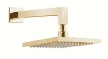 Верхний душ Webert AC0840794, матовое золото